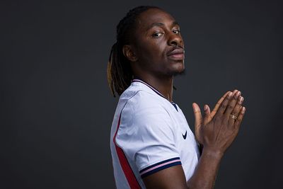 What are the patches on players' shirts at the World Cup and why are they wearing them?