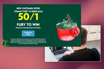 Paddy Power free bet offer: Get 50/1 on Tommy Fury to beat Eddie Hall