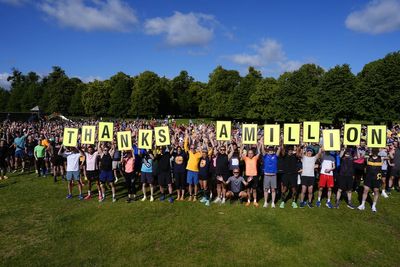 One millionth parkrun takes place with Dame Kelly Holmes among runners