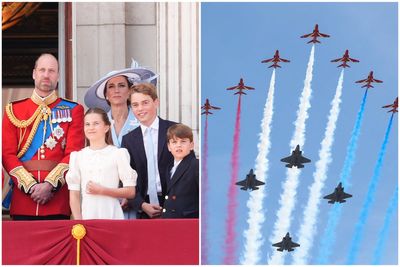 Trooping the Colour 2026: Royals gather on Buckingham Palace balcony for Red Arrows flypast as crowds cheer