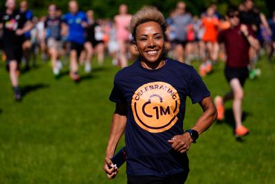 Dame Kelly Holmes joins runners for one millionth parkrun as charity celebrates landmark event
