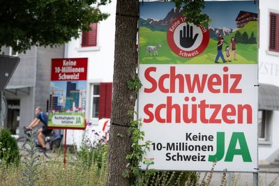 Switzerland to vote on unprecedented proposal to cap population at 10 million by 2050