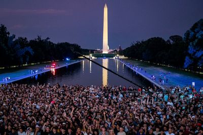 Inside the crowd drawn to Trump’s UFC Freedom 250 fight at the White House