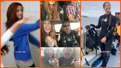 Arizona woman says she left home at 14, raised herself with $17.4k. Now, she narrates adventures – from visiting 90+ countries to being chased by a hippo