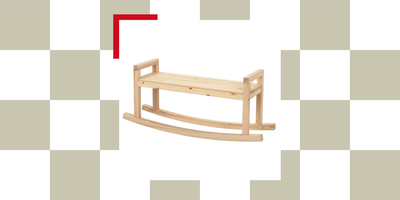 IKEA's New 'Rocking Bench' Is the Playful Accent That's a Conversation Starter — It's a Grown-Up Take on a Childhood Classic That's Sure to Spark Joy