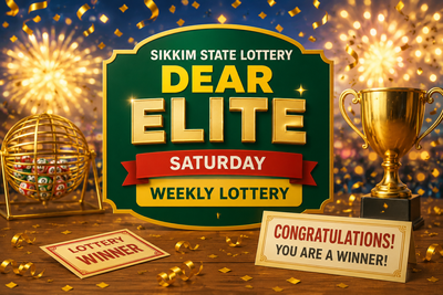 Sikkim State Dear Elite Saturday Weekly Lottery result declared (13-06-2026): Check winning numbers and prize details