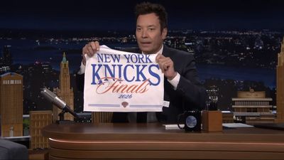 Jimmy Fallon Took A Rare Dive Into Donald Trump Jokes While Talking About The Knicks