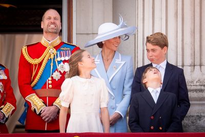 Royal family laugh and joke in rare behind the scenes footage of Trooping the Colour