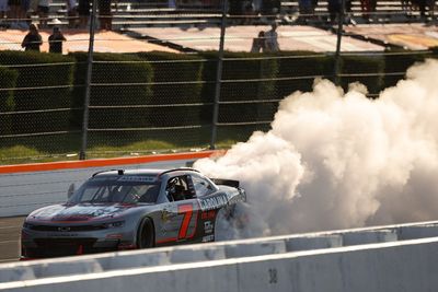 Justin Allgaier earns NASCAR O'Reilly win at Pocono over Brent Crews