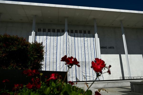 Trump's name removed from Kennedy Center arts venue