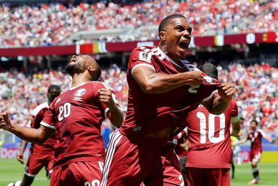 Qatar stun Switzerland late on to snatch first ever World Cup point