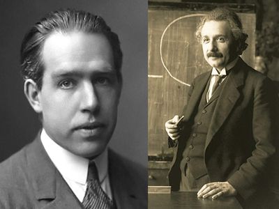 Quote of the Day from Science's Most Famous Rivals Einstein and Bohr: “Einstein challenged the universe to remain logical; Bohr challenged humanity to accept its mysteries. Their rivalry didn't...” What timeless lesson does their rivalry teach about innovation, discovery, intellectual courage, and the power of challenging ideas to advance human knowledge?
