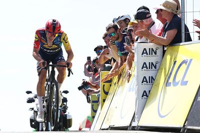 'It was stupid' - Juan Ayuso disappointed after a miscalculated attack costs him victory atop Grand Colombier at Tour Auvergne-Rhône-Alpes
