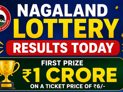 Nagaland Lottery Results today (14-06-2026): Check Rs 1 crore first prize and other winning numbers