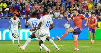In pictures as Scotland score past Haiti to secure World Cup victory upon return