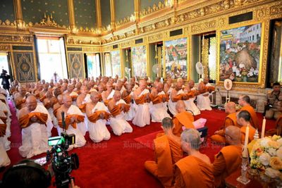 100 mourners ordained for Princess Bajrakitiyabha