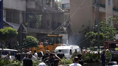 'Won't tolerate fire directed at its territory': Israel strikes Beirut following Hezbollah attack