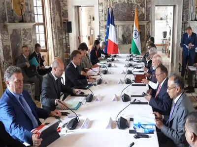 PM Modi, French President Macron hold delegation-level talks