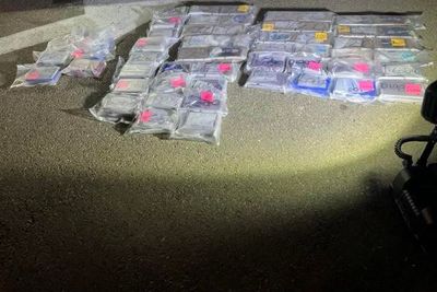 Traffic stop at Marine base sparks six-hour NCIS manhunt ending in seizure of massive fentanyl and cocaine haul