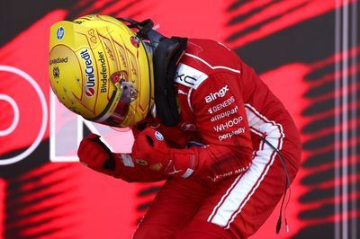 F1 Barcelona GP: Hamilton takes maiden Ferrari win as Antonelli retires late on
