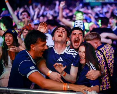 Joy, relief and a very late night: how Scotland celebrated World Cup win