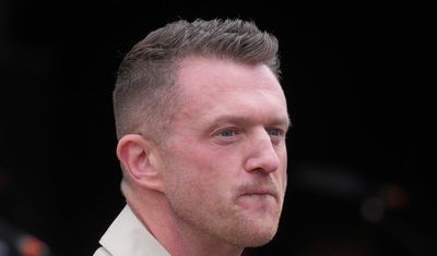 Tommy Robinson says he was detained at Heathrow airport for three hours