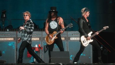 Guns N' Roses' bloated Download headline set is a slog, but when they lock in, they still remind everyone why they're one of the greats