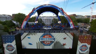 Will UFC Freedom 250 Fights Move Indoors? Producer Scrambles as Rain Chance Hits 60%