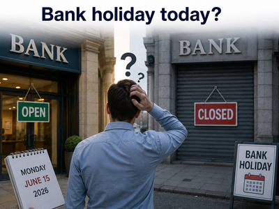 Bank holiday today: Are banks open or closed today (Monday, June 15, 2026)?