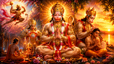 Why Hanuman Chalisa Begins With Grace and Ends in Peace