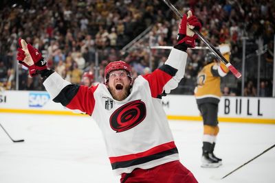 Hurricanes use stifling defense to blank Golden Knights 3-0 in Game 6 and win the Stanley Cup