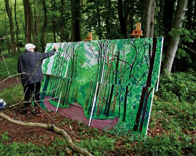 ‘His last kiss to the world’: David Hockney’s return to Yorkshire triggered a glorious reawakening