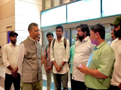 Indian envoy to Oman meets 20 rescued MT Jalveer crew ahead of repatriation