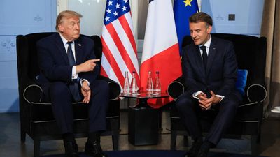US-Iran pact 'very important step for peace', Macron says at G7 summit