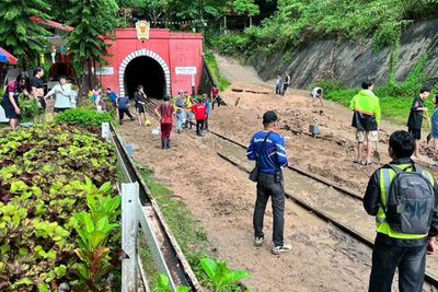 Chiang Mai train services back to normal after landslide