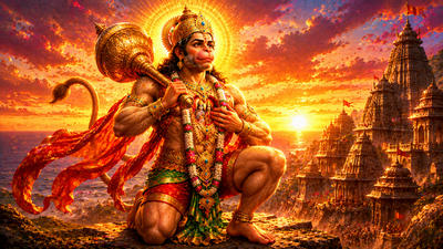 Why Hanuman Ji Never Entered the Palace Without Permission