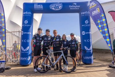 Doddie Weir’s wife and son join Lewis Moody’s 500-mile ride to fund MND research