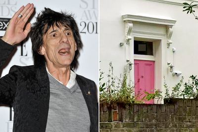 Rolling Stones rocker Ronnie Wood told ‘paint it black’ over pink door at £7m London home