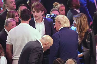 Where has he been? Barron Trump resurfaces at UFC with a bold new style after 4-month absence, fans can't stop staring
