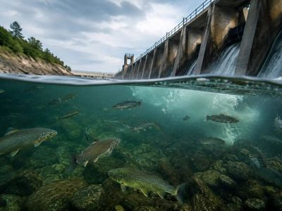 Fish are adapting to rivers shaped by dams and barriers, and that may be changing how man-made rivers function over time