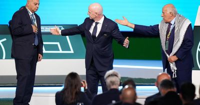 Fifa proposes first match of new tournament should be Israel v Palestine