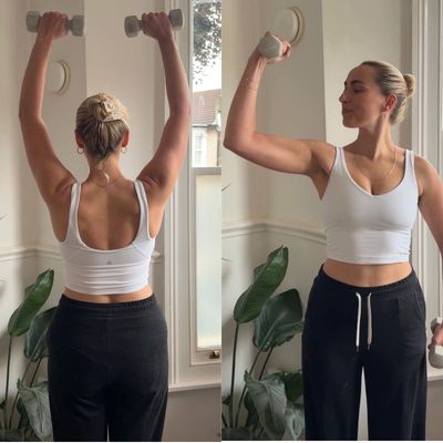 I Tried This 10-Minute Arm Workout For 4 Weeks—The Results Were Stronger Shoulders, More Defined Arms, and an Appreciation For Shorter Workouts