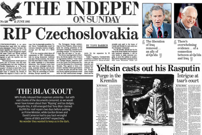This Week in History: From a post-Soviet purge to the ‘Velvet Divorce’
