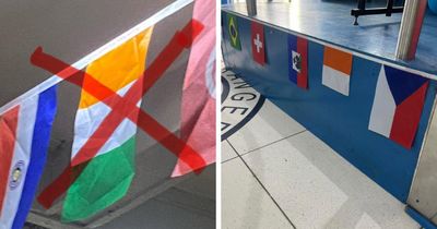Glasgow Rangers pub cuts up Ivory Coast flags because they look like Ireland