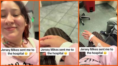 Maryland woman grabs Jersey Mikes sub, one distracted bite later, she was getting a CT scan for an alleged foreign object stuck in her throat