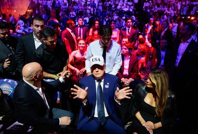 Trump's UFC bash a gift to billionaires