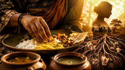 Psychology says people who eat with their hands don't lack table manners, they may be preserving a deeper connection to food, memory and their roots