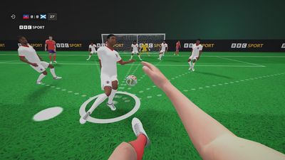 I tried the BBC's new 3D World Cup app, and football suddenly felt like a video game