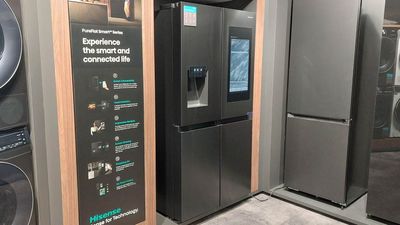 Hisense takes on LG with its new PureView smart fridge – but it’s the door you’ll be most impressed by