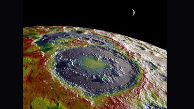 An ancient piece of the moon found in Africa hints at a long-ago collision that turned the lunar surface molten